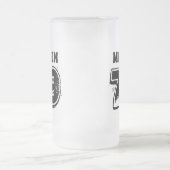 40e verjaardag Mok bier in 79 moderne Typografie (Center)