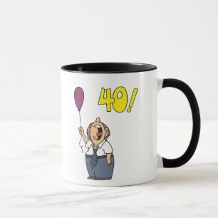 40e verjaardag Mok cadeaus