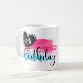 40e verjaardag/Mok Koffiemok (Voorkant links)