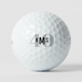 40e verjaardag Monogram Titleist Pro V1 golfballen (Voorkant)