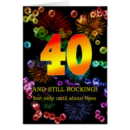 40e verjaardag nog steeds springend