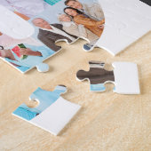 40e verjaardag nummer 40 fotocollage 15 foto legpuzzel (Zijkant)