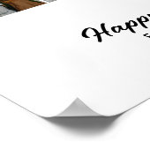 40e Verjaardag Nummer 40 Fotocollage Jubileum Poster (Hoek)