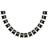 40e verjaardag of partij bij het Jubileum Vlaggetjes (Alle)