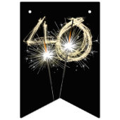 40e verjaardag of partij bij het Jubileum Vlaggetjes (Derde vlag)