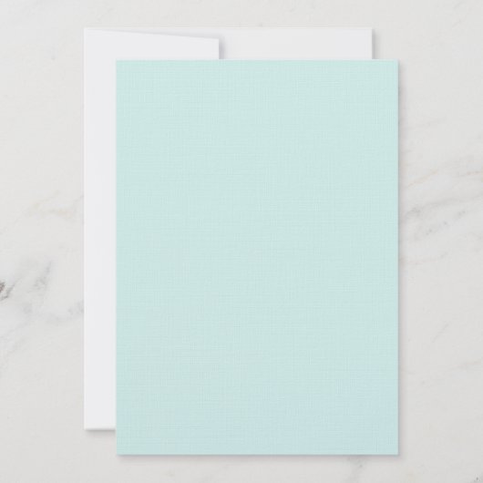 40e verjaardag op maat gemaakt in parelkleuren kaart (Achterkant)