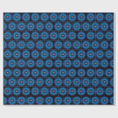 40e verjaardag optische illusie cadeaupapier (Vlak)