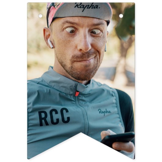 40e Verjaardag Party Fun 16 Foto Banner Custom (Tweede vlag)