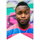 40e Verjaardag Party Fun 16 Foto Banner Custom (Derde vlag)