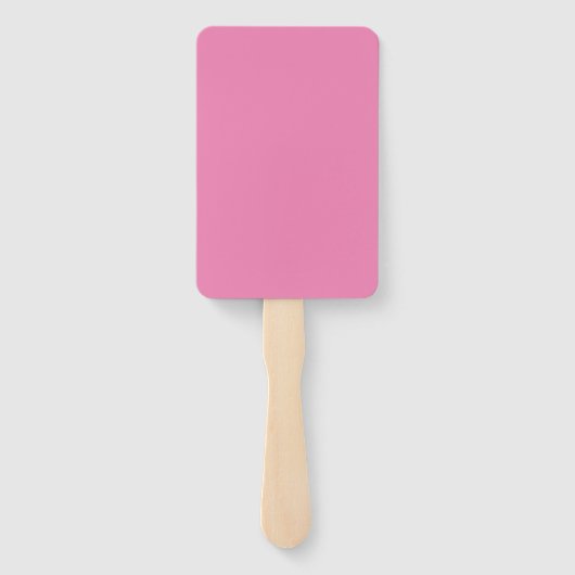 40e verjaardag Persoonlijke foto roze Handwaaier (Achterkant)