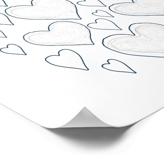 40e verjaardag Poster - 40 redenen waarom we van j (Hoek)