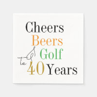 40e verjaardag Proost Beers Golf Verjaardagsfeest