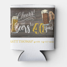 40e verjaardag, Proost en bier, Feestartikel