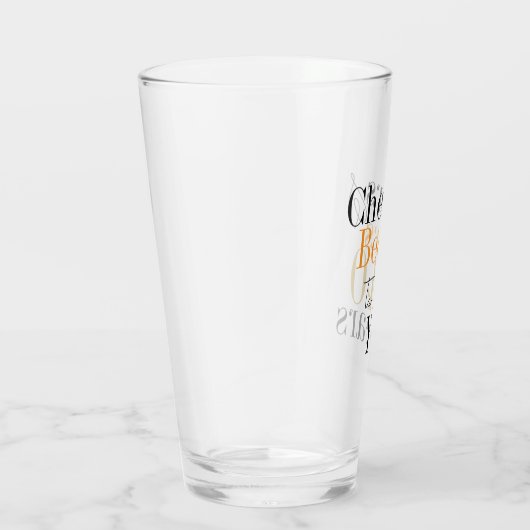 40e verjaardag Proost en bieren Verjaardag Glas (Rechts)