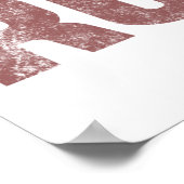 40e verjaardag Rocks Poster (Hoek)