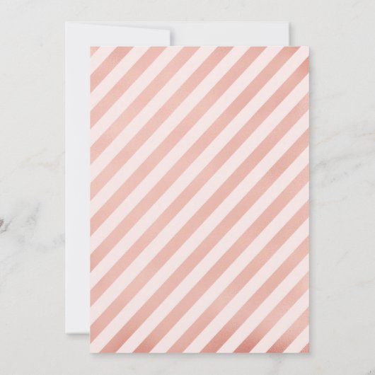 40e verjaardag - Roos gouden ballonnen Kaart (Achterkant)