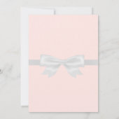 40e verjaardag roos gouden elegante strijk kaart (Achterkant)