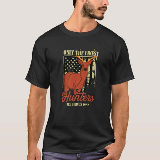 40e verjaardag T Deer Hunter 40 T-shirt (Voorkant)