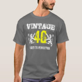 40e verjaardag t-shirt (Voorkant)