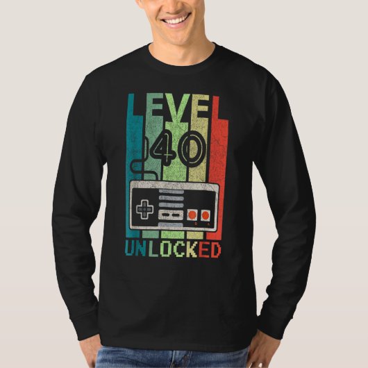 40e verjaardag t-shirt (Voorkant)