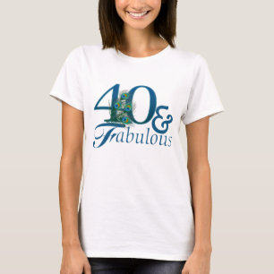 40e verjaardag T-shirts