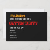 40e verjaardag - Triple X en dan Sommigen Kaart (Achterkant)