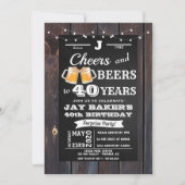 40e verjaardag uitnodiging, 21e verjaardag uitnodi kaart