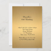 40e verjaardag uitnodiging,40e, Masquerade, Venezi Kaart (Achterkant)