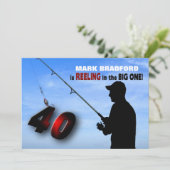 40e verjaardag uitnodiging - Gevist/afschilfering  (Staand voorkant)