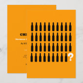 40e verjaardag Uitnodigingen - Betere Cheers! (Voorkant / Achterkant)