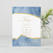 40e verjaardag Uitnodigingen Glamor Girly Modern F (Staand voorkant)