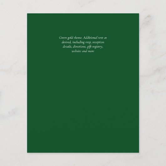 40e verjaardag Uitnodigingen Glamor Girly Modern F (Achterkant)