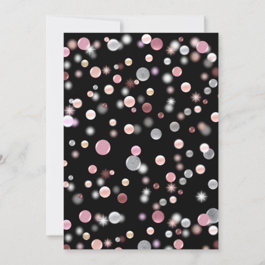 40e verjaardag van Classy Forty en Fabulous Kaart (Achterkant)