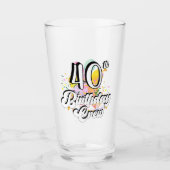 40e verjaardag van de bemanning van 40 partijen Dr Glas (Voorkant)