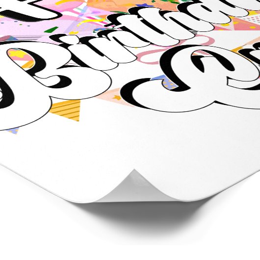 40e verjaardag van de bemanning van 40 partijen poster (Hoek)