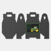 40e verjaardag van de boer bedankdoosjes (Ongevouwen)