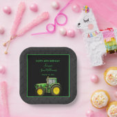 40e verjaardag van de boer papieren bordje (Feest)