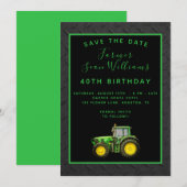 40e verjaardag van de boer save the date (Voorkant / Achterkant)