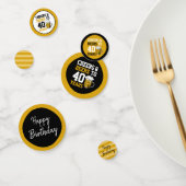 40e verjaardag van de Cheers & Beers tot 40 jaar Confetti (Groep)