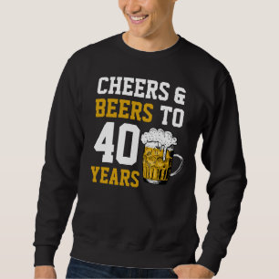 40e verjaardag van de Cheers & Beers tot 40 jaar Trui