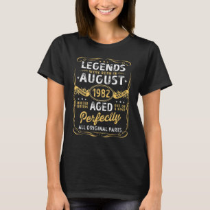 40e verjaardag van de decoratie in augustus t-shirt