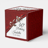 40e verjaardag van de Floral Bedankdoosjes (Achterkant)