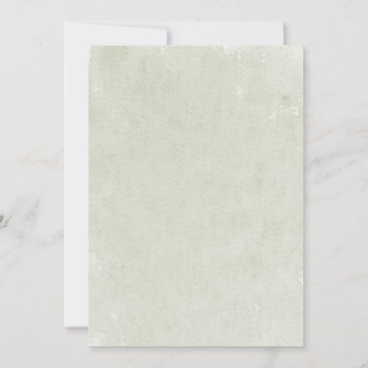 40e verjaardag van de  Floral-vrouwen van Elegant Kaart (Achterkant)