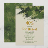 40e verjaardag van de Groene Camouflage van het le (Voorkant / Achterkant)