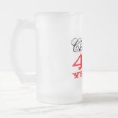 40e verjaardag van de Mok van beerglas | Gift voor (Links)