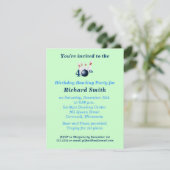 40e verjaardag van de uitnodiging van de Bowling P (Staand voorkant)