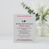 40e verjaardag van de uitnodiging van de Bowling P (Staand voorkant)