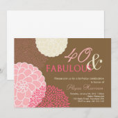 40e verjaardag van de uitnodiging van de Partij va (Voorkant / Achterkant)