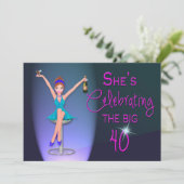 40e verjaardag van de uitnodiging van de partij va (Staand voorkant)