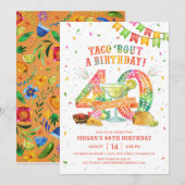 40e verjaardag van de uitnodiging van Fiesta (Voorkant / Achterkant)